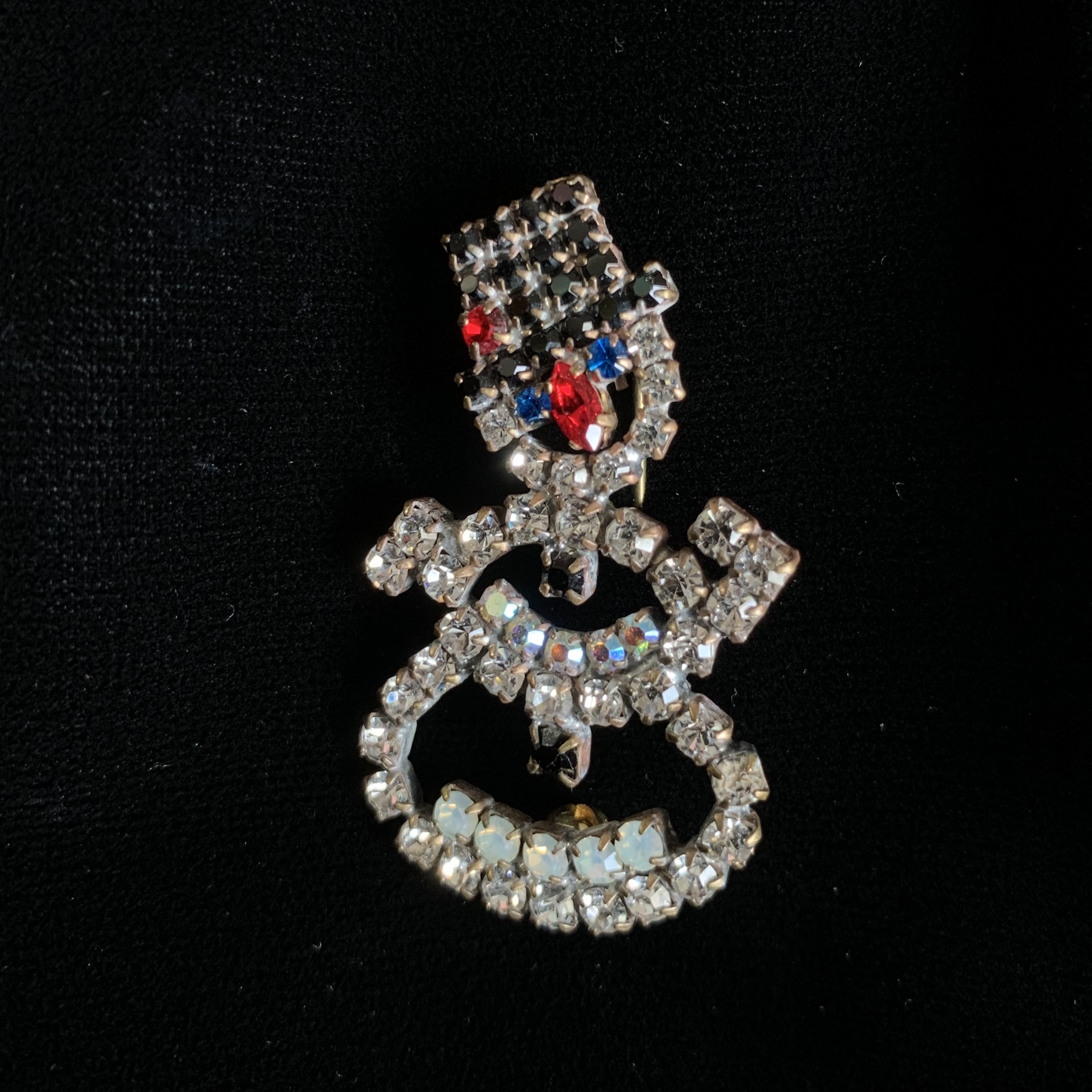 スノーマン ブローチ